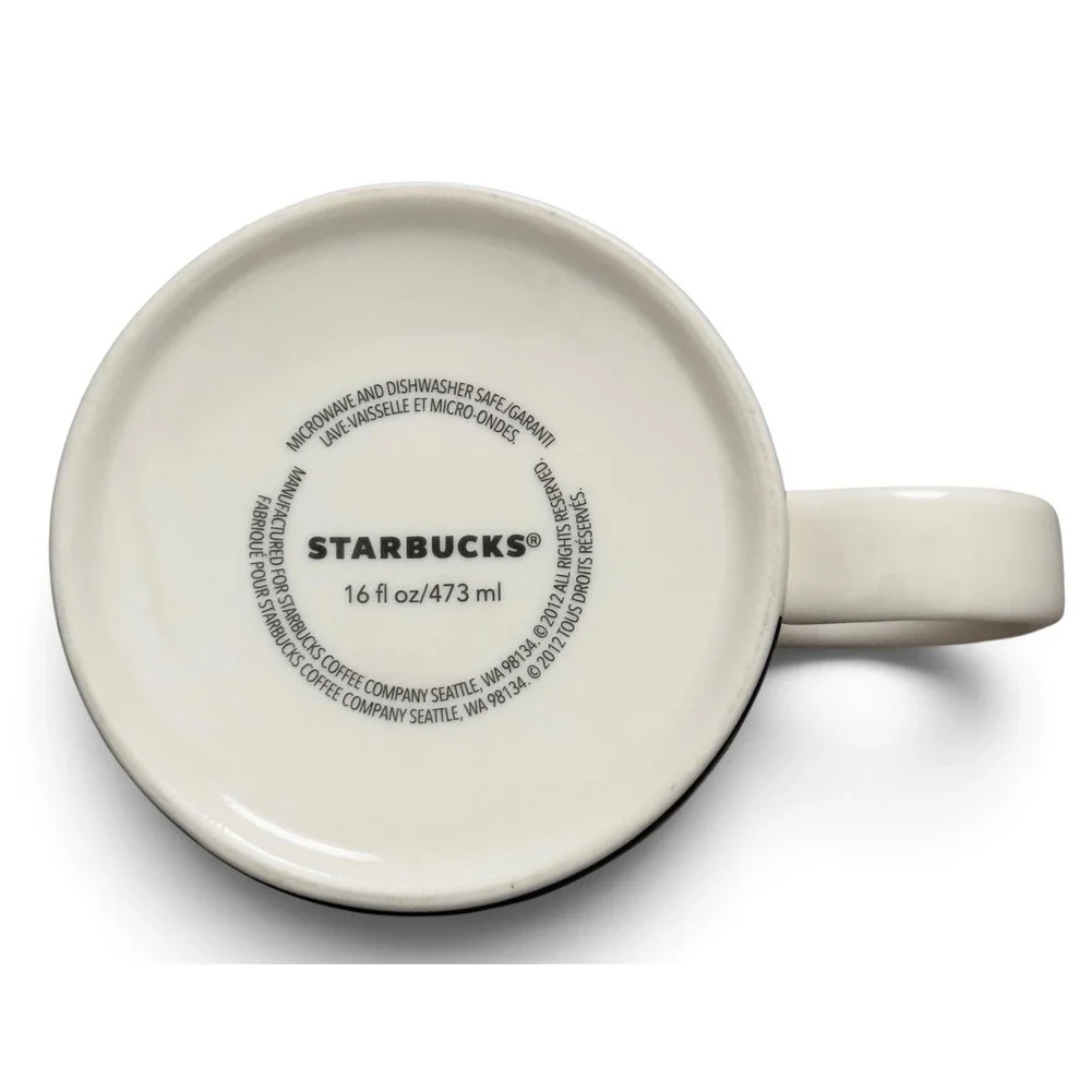 Starbucks Orange County California Cup Coffee Mug Collector Icon Series 16 oz